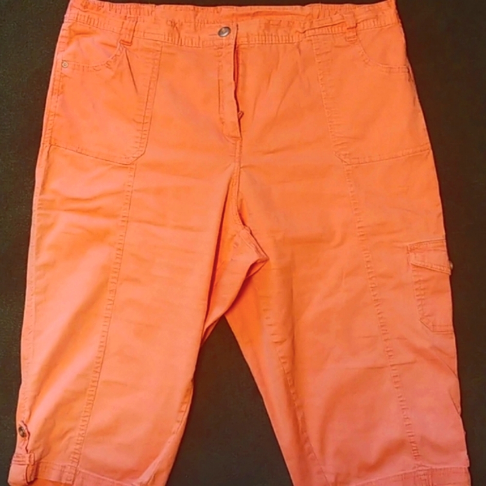 Hasting & Smith coral cargo capris
